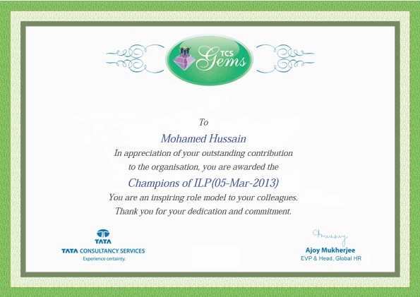 Certificate 3